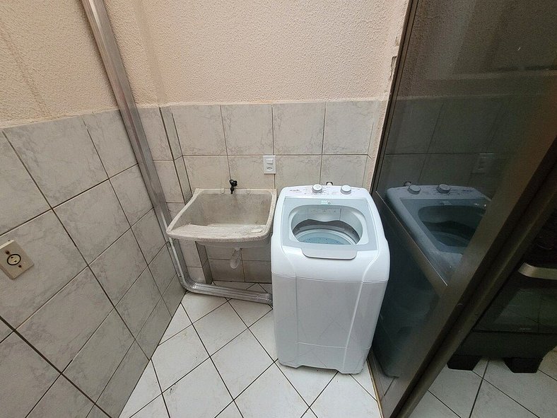 30 m praia Bombinhas, 2quartos, 2 WC, 1 vaga