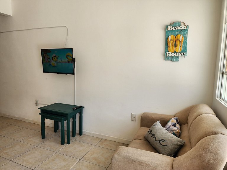 Triplex Vista Praia 4 Ilhas, 6p, Hidromassagem